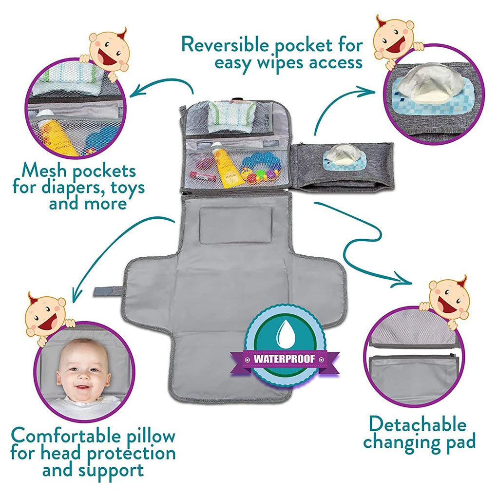 Travel Essential Portable Baby Changing Mat